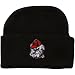 Georgia Bulldogs Newborn Black Knit Beanie