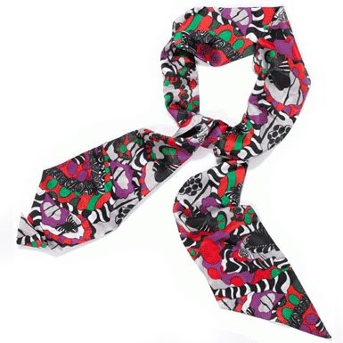 Wave'' Silk Scarf||RF10F