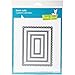 Lawn Fawn Lawn Cuts Custom Craft Die - Fancy Scalloped Rectangle Stackables (LF1322)