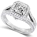 1 1/3 Carat TW Certified Asscher Cut Diamond Engagement Ring in 14k White Gold 1 1/3 Carat TW Certified Asscher Cut Diamond Engagement Ring in 14k White Gold