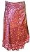 Authentic Indian Vintage Beautiful 2 Layers Long Skirt/dress #V-19long 35"