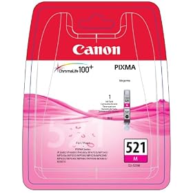 Canon - CLI 521M - Cartouche d'encre d'origine s�par�e - Magenta