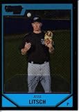 2007 Bowman Chrome Prospects BC42 Jesse Litsch Toronto Blue Jays (Pre - Rookie - Baseball Cards)