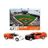 SAN FRANCISCO GIANTS MLB Diecast Dodge Charger & Chevrolet Corvette w/ Team Card