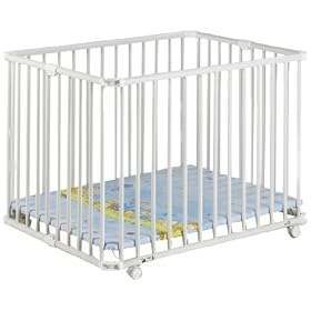 Geuther Lucy Playpen (White/ Ducks)