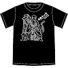 坊歌ろいど Tシャツ ホワイト×ブラック サイズ:S