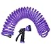 Tools & Hardware : Orbit 50' Coil Hose and Sprayer - Purple