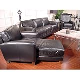 Coja Uptown Series Set Uptown 4 Pc Leather Living Room Set