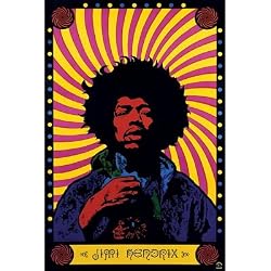 Jimi Hendrix Experience Music Poster - 24x36