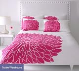 Linda Barker Evie Fuschia Single Quilt Duvet Cover Set