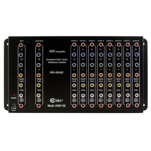 Best Buy CE Labs AV901HD Distribution Amplifier