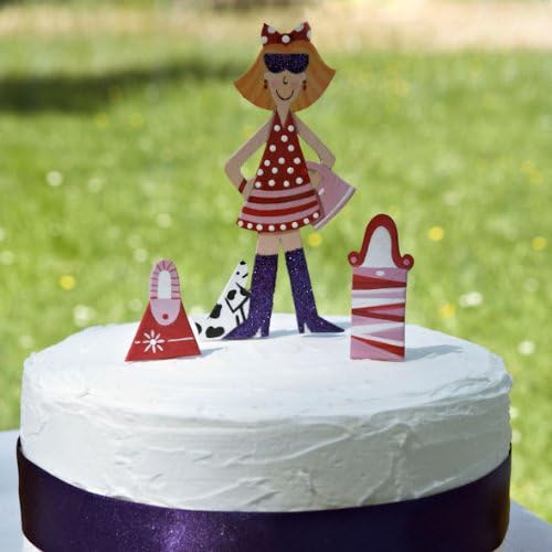 Funky Girl Cake Decorating Set