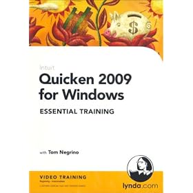 Intuit Quicken 2009 for Windows Essential Training (PC DVD)