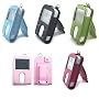 Creative Lab Zen Vision M Video 30GB Hi-Grade Leather Cases - 5 Color Options - with Video Viewing Kickstand Belt Clip