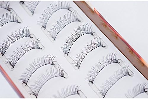10 Pairs Natural Looking False Eyelashes Fake lashes Classic 712