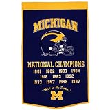 Michigan 24x36 Dynasty Wool Banner