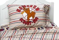 Scooby Doo Baseball Sheet Set
