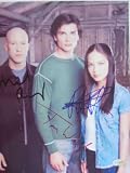 Smallville Clark Lana Lex 8x10 Signed Photo w/ Certificate of Authenticity