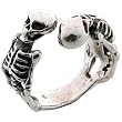 Skeleton Wrap - Sterling Silver Ring