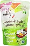 GOT SNACKS? Roasted Coconut Chips, Sweet and Spicy Lemongrass, 1.43 Ounce (Pack of 12)