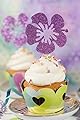 Various Fun Designs of Tropical Coconuts/Hibiscus Cupcake Toppers for Birthday/Events/Party sets of 12...