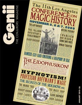 Genii Magazine - January 2010 - The 11th LA Conference on Magic History