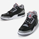 (ナイキ)nike メンズシューズ(AIR JORDAN 3 RETRO) メンズ 【010ブラック/26.5】