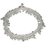 Anklets Ankle Bracelet in Silver Indian Style 147 gms. 10 