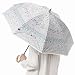 （line　drops by LINEDROPS）line　drops by LINEDROPS 日傘【長傘（手開きタイプ）晴雨兼用・UV99％以上カット・エレガントガーデン】 レディス