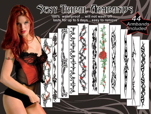 Sexy Tribal Armband Temporary tattoos