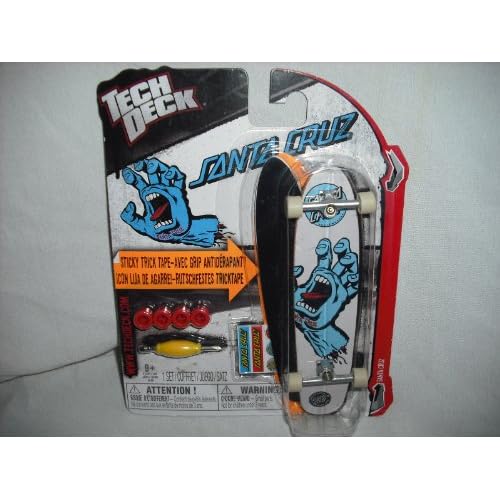 Tech Deck 2012 Longboard SANTA CRUZ Screaming Hand Fingerboard 120mm