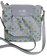 NEW AUTHENTIC COACH MADISON OP ART MULTI GRAPHITE CROSSBODY MESSENGER 43033