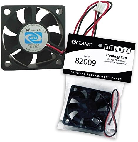 Oceanic Systems Coralife BioCube Original Replacement Part Cooling Fan Size 8/14