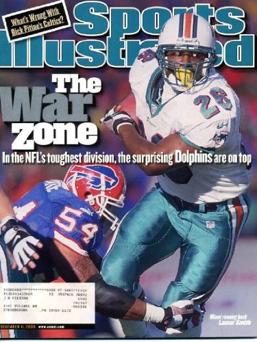 Sports Illustrated December 11 2000 Lamar Smith/Miama Dolphins Cover, Rick Pitino/Boston Celtics, Curtis Martin/New York Jets, Mike Mussina/New York Yankees, Larry Kelley/Yale
