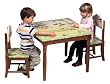 Guidecraft Hardwood Papagayo Table and Chairs Set