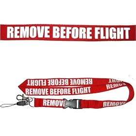 Remove Before Flight - Lanyard