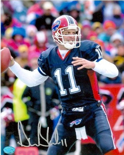 Drew Bledsoe Autographed/Hand Signed 8x10 Photo (Buffalo Bills)