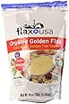 Flax USA 100% Natural Organic Flax Cold Milled Ground Golden Flax Seed, 48-Ounce Pack