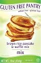 The Gluten-Free Pantry Brown Rice Pancake and Waffle Mix, 16-Ounce Boxes (Pack of 6)