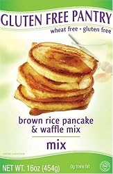 The Gluten-Free Pantry Brown Rice Pancake and Waffle Mix, 16-Ounce Boxes (Pack of 6)