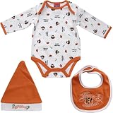 Pine Hosiery Cincinnati Bengals Onesie with Bib and Santa Cap