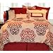 Pointehaven 12-Piece 100-Percent Cotton Luxury Bedding Ensemble, Cherry Blossom, Cal King