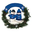 St. Louis Blues 22" Snowman Christmas Wreath - NHL Hockey