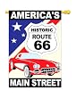 Historic Route 66 Flag Indoor/Outdoor 28" x 44"