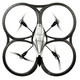 Parrot AR.Drone Quadricopter Controlled by iPhone iPod touch iPad (Orange Blue) from Toy RC Airplanes