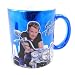 Mug collector "Johnny Hallyday" bleu métallique