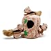 Outward Hound Hide a Squirrel Fun Hide & Seek Interactive Puzzle Plush Dog Toy, 4Piece, Small