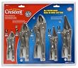 Crescent 5-Piece Locking Plier Set