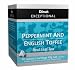 Dilmah Exceptional Leaf Peppermint & English Toffee, 20 Tea Bags,1.41-Ounce Boxes (Pack of 6)