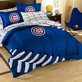 BSS - Chicago Cubs MLB Embroidered Full Size Comforter with Shams